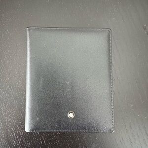 Mont Blanc Black Leather Card Holder